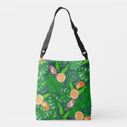 Sac Ajustable Motif tropical, colibris (Dos)
