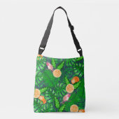 Sac Ajustable Motif tropical, colibris (Devant)