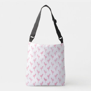Sac Ajustable Motif tropical rose d'été de Flamant rose