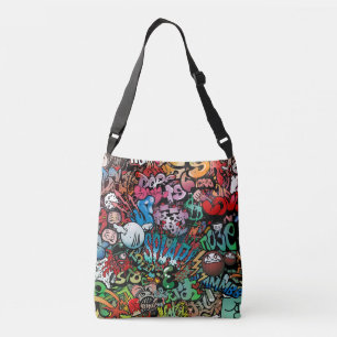 Sac Ajustable Motif urbain de caractères de graffiti d'art de