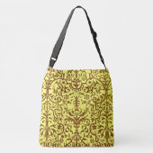 Sac Ajustable Motif victorien jaune (Dos)