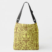 Sac Ajustable Motif victorien jaune (Devant)
