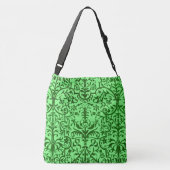 Sac Ajustable Motif victorien vert (Dos)