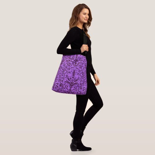 Sac Ajustable Motif victorien violet (Sur le modèle)