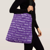 SAC AJUSTABLE MOTS DE VIN (De près)