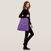 SAC AJUSTABLE MOTS DE VIN (Sur le modèle)