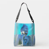 Sac Ajustable mudra bleu de main augmenté par Bouddha (Dos)