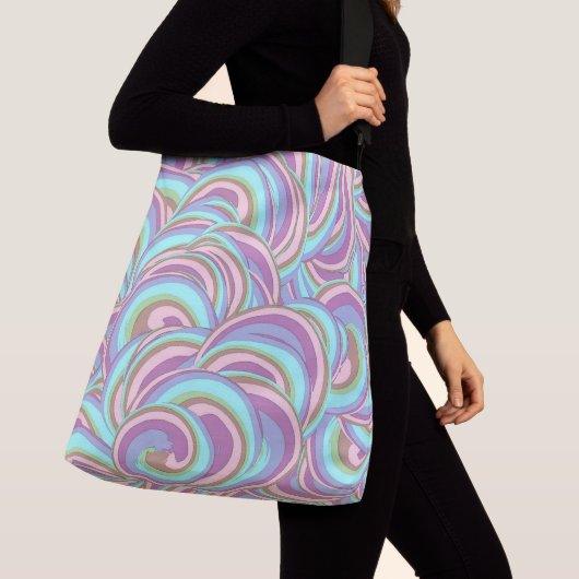 Sac Ajustable Multicolor Swirls Pattern (De près)