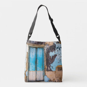 Sac Ajustable Mur bleu et porte