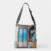 Sac Ajustable Mur bleu et porte (Devant)