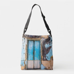 Sac Ajustable Mur bleu et porte