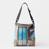 Sac Ajustable Mur bleu et porte (Devant)