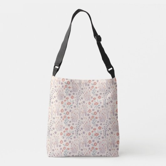 Sac Ajustable Murmures de fleurs sauvages printanières (Dos)