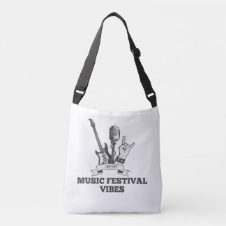 SAC AJUSTABLE MUSIC FESTIVAL VIBES (PERSONALIZED) BAG