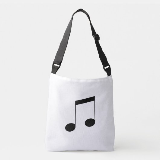 Sac Ajustable Music One Black Beam Note, (Devant)