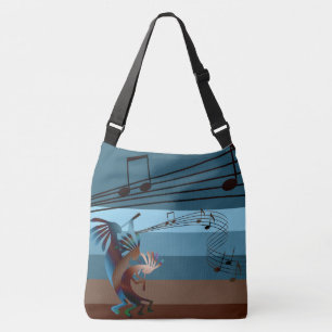 Sac Ajustable Musique Kokopelli Sud-Ouest A-O-P Corps croisé