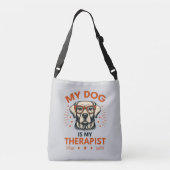Sac Ajustable My dog is my therapist (Dos)