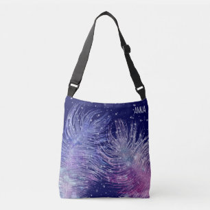 Sac Ajustable *~* Mystique Cosmique Fleur céleste Bleu nocturne