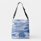 Sac Ajustable Nage dans des nuances de bleu (Dos)