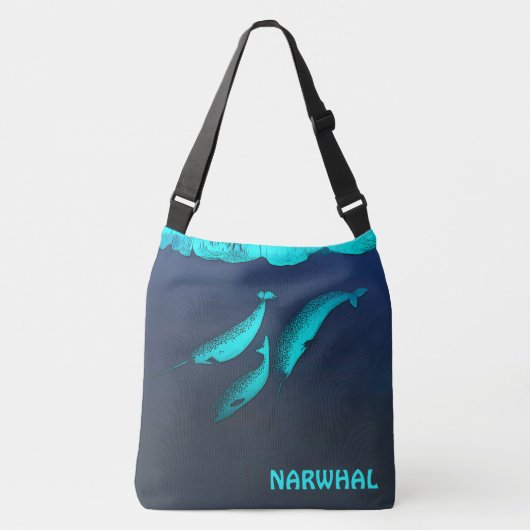 Sac Ajustable Narwhal Sous La Glace (Devant)