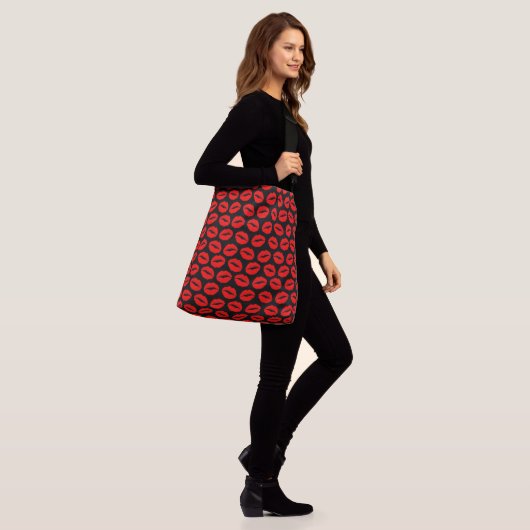 Sac Ajustable Naughty Kissy Lips (Sur le modèle)