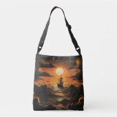 Sac Ajustable Navire naviguant la nuit (Dos)