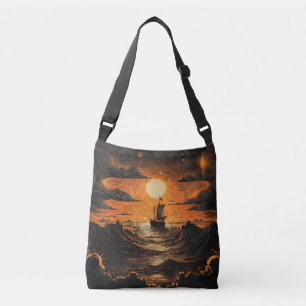 Sac Ajustable Navire naviguant la nuit