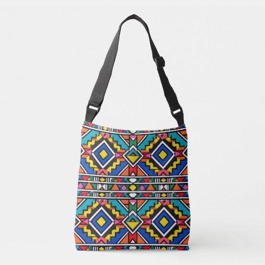Sac Ajustable Ndebele africain (Devant)