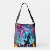 Sac Ajustable neon dragon trainer (Dos)