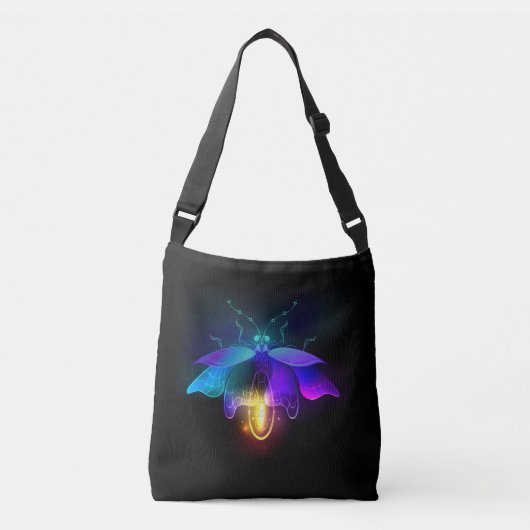 Sac Ajustable Neon Firefly sur noir (Devant)