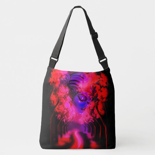 Sac Ajustable Neon Goddess in Enchanted Forest (Devant)