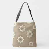 SAC AJUSTABLE "NEUTRAL CREAM TAN MANDALA FLOWER" (Dos)