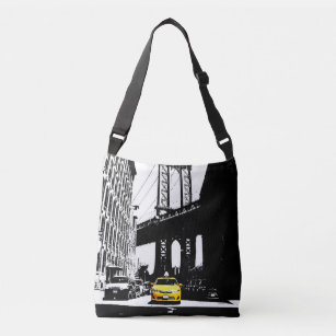 Sac Ajustable New York City Brooklyn Bridge Taxi jaune USA Nyc