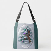 Sac Ajustable Noël Basenji (Devant)