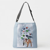 Sac Ajustable Noël de Bulldog anglais (Dos)