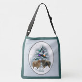 Sac Ajustable Noël Poméranien (Dos)