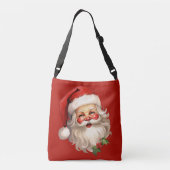 Sac Ajustable Noël rétro Holly Jolly Santa Claus (Dos)