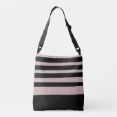 Sac Ajustable Noir et rose Abstrait mignon Moderne tendance Moti (Dos)