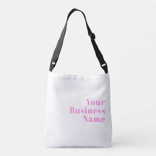 Sac Ajustable Nom commercial modifiable moderne ou prénom et pré (Dos)