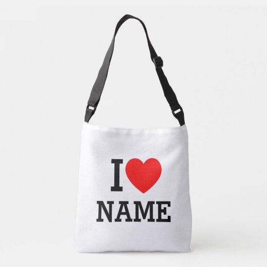 Sac Ajustable Nom du coeur (Dos)