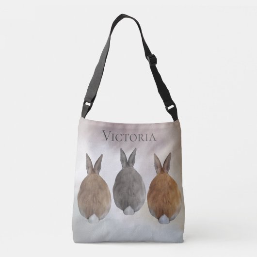 Sac Ajustable Nom du lapin lapin (Dos)