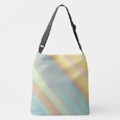 Sac Ajustable Nom personnalisé bleu vert côtier (Dos)