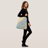 Sac Ajustable Nom personnalisé bleu vert côtier (Sur le modèle)