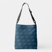 Sac Ajustable Nom personnalisé Chic (Dos)