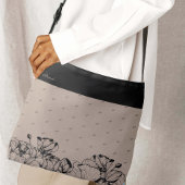 Sac Ajustable Nom personnalisé et Motif de monogramme
