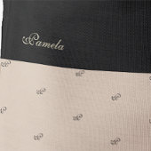Sac Ajustable Nom personnalisé et Motif de monogramme