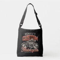 Nom personnalisé Skeleton Motorcycle Boutique