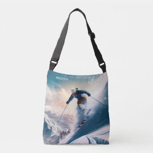 Sac Ajustable Nom personnalisé Skier de montagne