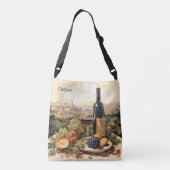Sac Ajustable Nom personnalisé Wine Lover's (Dos)