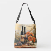 Sac Ajustable Nom personnalisé Wine Lover's (Dos)